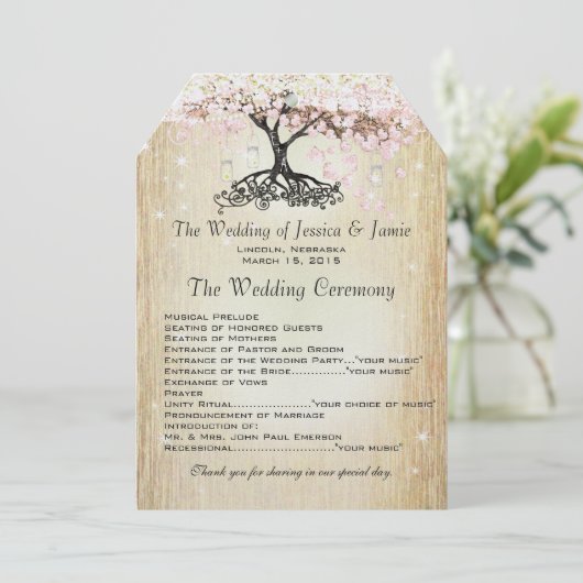 メイスンジャールピンクローズ金ゴールドハートリーフツリープログラム プログラム (スタンド正面)