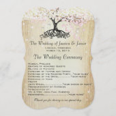 メイスンジャールピンクローズ金ゴールドハートリーフツリープログラム プログラム (正面)