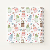 メイスンジャールミルクシェイクキャンディキャンズクリスマスレシピ ノートブック (裏面)