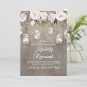 メイスンジャールライツフローラ素朴バースデーパーティー 招待状 (スタンド正面)