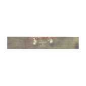 メイスンジャールライツ素朴秋の結婚式 招待状ベリーバンド (フラット)