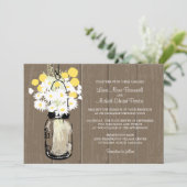 メイスンジャールワイルドデイジー&ビリーボール 招待状 (スタンド正面)