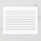 メイスンジャールワイルドローザブライダルシャワーレシピカード (裏面)