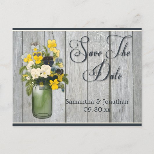 メイスンジャールヴィオラスパニーズバーンウッドセーブ 案内ポストカード (正面)