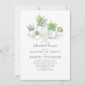 メイスンジャール多肉食リハ素朴ーサルディナー 招待状 (正面)