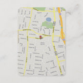 メイスンジャール放射ラベンダー結婚の方向札 エンクロージャーカード (裏面)