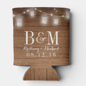 メイスンジャール素朴ストリングラ結婚イズ 缶クーラー (裏面)