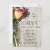 メイスンジャール花花卒業式パーティー 招待状 (正面)