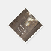 メイスンジャール蛍の光の国素朴 スタンダードカクテルナプキン (角)