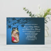 メイスンジャー夕べ屋外結婚式招待状 招待状 (スタンド正面)