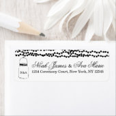 メイスンジャー差出人住所ラベル ラベル (インサイチュ)