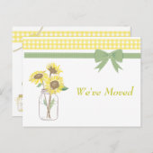 メイスンジャー引っ越しました 案内ポストカード (正面/裏面)