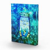 メイスンジャー稲妻バグ白熱［赤熱］光を放つホタル フォトブロック (右)