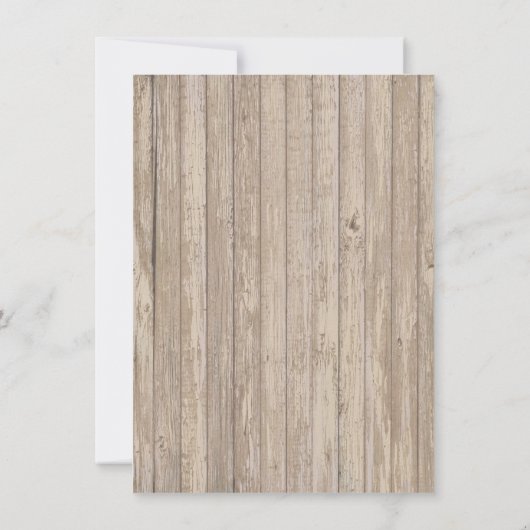 メイスンジャー納屋の木材リハーサル夕食招待状hyd4 招待状 (裏面)