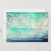 *~*メイスンジャー素朴ベビーブレスベイビーシャワー 招待状 (裏面)