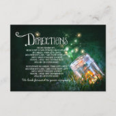 メイスンジャー結婚ホタルの指示カード エンクロージャーカード (正面)