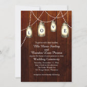 メイスンジャー結婚式招待状 招待状 (正面)