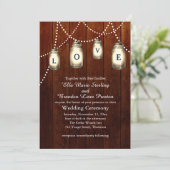 メイスンジャー結婚式招待状 招待状 (スタンド正面)