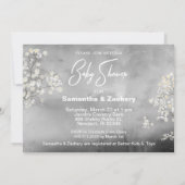 *~*メイスンジャー赤ちゃん息素朴赤ちゃんシャワー 招待状 (裏面)