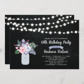 メイスンジャー60th誕生日招待状 招待状 (正面/裏面)