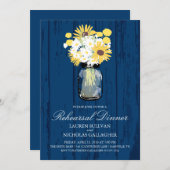 メイスンジャー&サンフラワーリハーサルディナー 招待状 (正面/裏面)