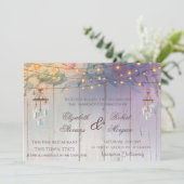 メイスンジャー、フラワーズウッド結婚ズフローラ招待状 招待状 (スタンド正面)