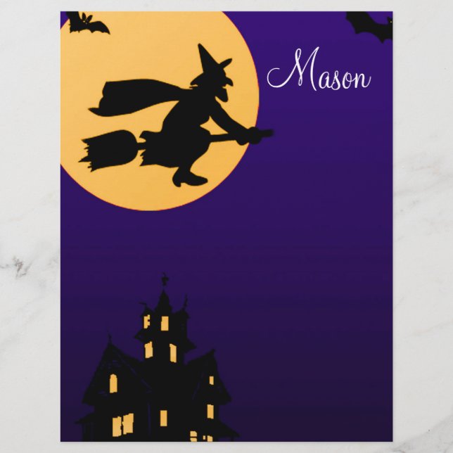 メイスンハロウィーンのレターヘッド (正面)