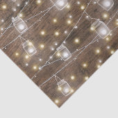 メイスン素朴ジャーの文字列ライトロマンチック 薄葉紙 (詳細)