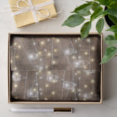 メイスン素朴ジャーの文字列ライトロマンチック 薄葉紙 (ギフト)