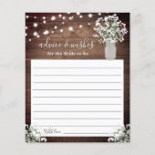 メイスン素朴ジャーの花瓶ラ結婚イトのアドバイス (正面)