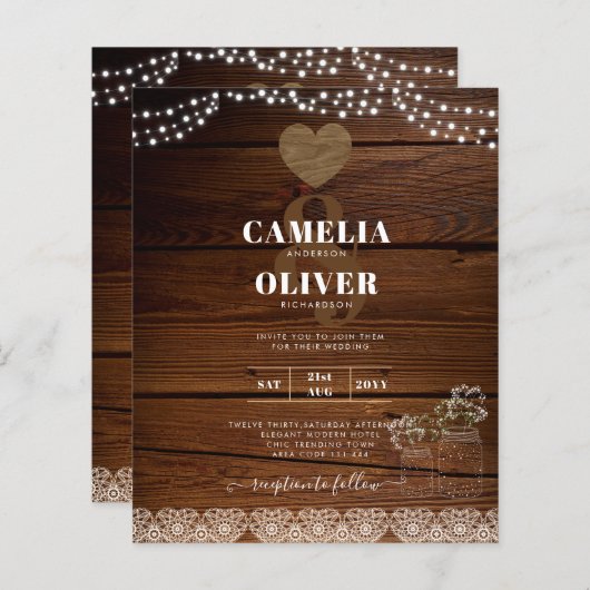 メイスン素朴ジャースライツレースジプソフィリア結婚ズ (正面/裏面)