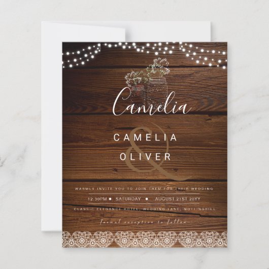 メイスン素朴ジャースライツレースジプソフィリア結婚ズ (正面)