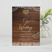 メイスン素朴ジャースライツレースジプソフィリア結婚ズ 招待状 (スタンド正面)