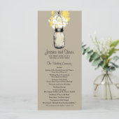 メイスン素朴ジャーデイジーワイルドフラワープログラム プログラム (スタンド正面)