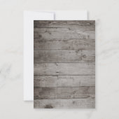 メイスン素朴ジャールひまわりベビーシャワー招待状 招待状 (裏面)