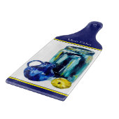 メイスン素朴ジャールアートブルースクリプト切断ボード カッティングボード (角)