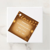 メイスン素朴ジャー結婚式の引き出物ラベル フェイバータグ (インサイチュ)