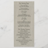 メイスン素朴ジャー・アンド・ワイルドフラワープログラム プログラム (裏面)