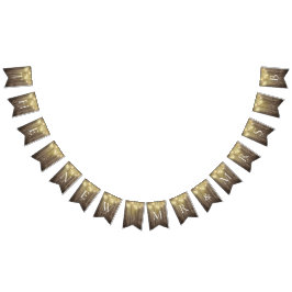 メイスン素朴ジャー&ウッドグレイン結婚ズガーデンパーティー バンティングフラッグ