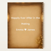 メイスン素朴ジャー&ストリングライトウェディングプランナー プランナー手帳 (裏面)