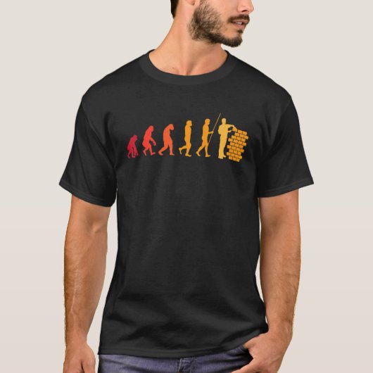 メイスン進化ウォールビルダー Tシャツ (正面)