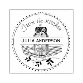 メイスン・ジャーが台所から ラバースタンプ (インプリント)