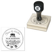 メイスン・ジャーが台所から ラバースタンプ (押印)