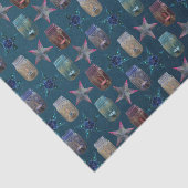 メイスン・ジャースとボヘミアン・スターズ・パターン 薄葉紙 (詳細)