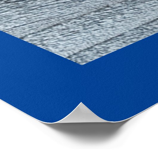 メイスン・ジャー素朴の美しいライラック ポスター (角)