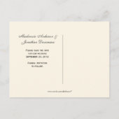 メイスン・ジャー・ヴィオラス・パンジー 案内ポストカード (裏面)