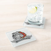 メイスン・ブルドッグ ガラスコースター (アングル)