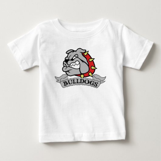メイスン・ブルドッグ ベビーTシャツ (正面)