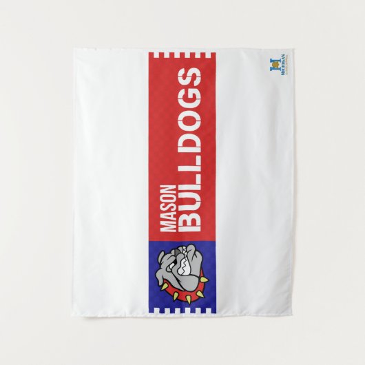 メイスン・ブルドッグ#2 タペストリー (正面)