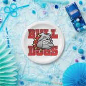 メイスン・ブルドッグ#5 ペーパープレート (パーティー)